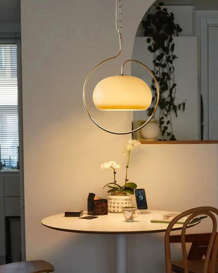 Medieval-Style Iron Pendant Lamp