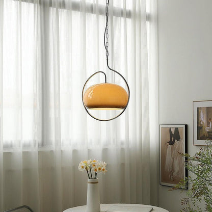Medieval-Style Iron Pendant Lamp