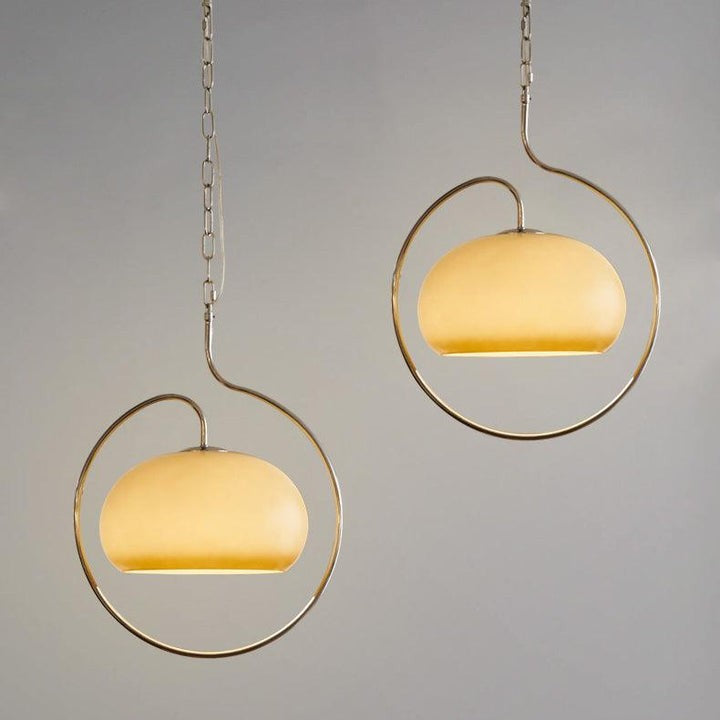 Medieval-Style Iron Pendant Lamp