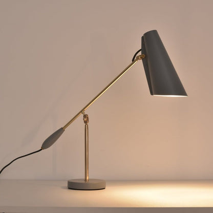 Mid-Century Birdy Steel Table Lamp