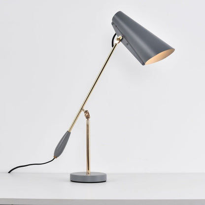 Mid-Century Birdy Steel Table Lamp