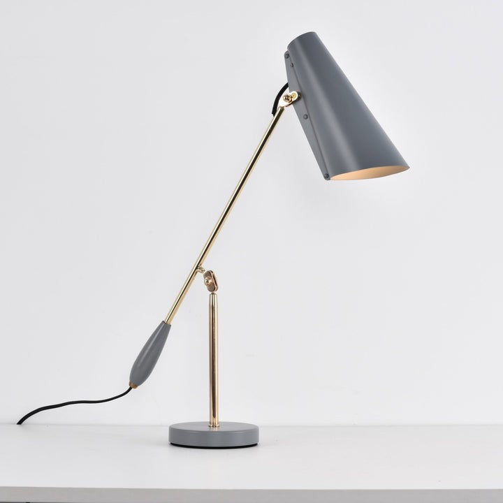Mid-Century Birdy Steel Table Lamp
