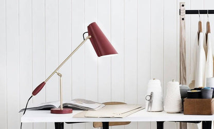 Mid-Century Birdy Steel Table Lamp