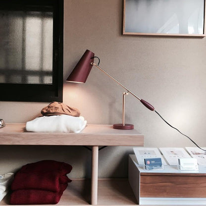 Mid-Century Birdy Steel Table Lamp