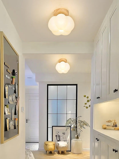 Mini Kapok Flower Flushmount LED Ceiling Light