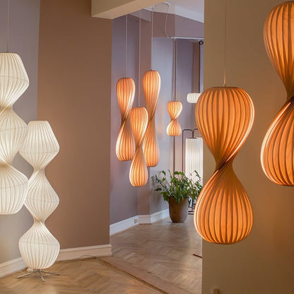Minimalist Chrome LED Floor Lamp with 3-Color Light Settings