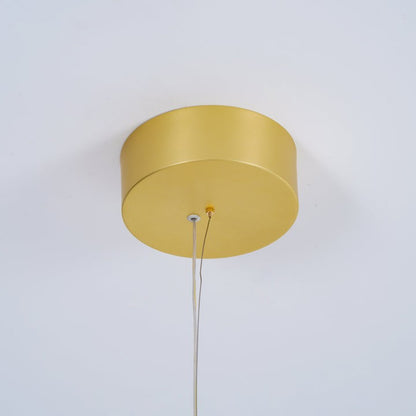 Minimalist Linear Grid LED Chandelier