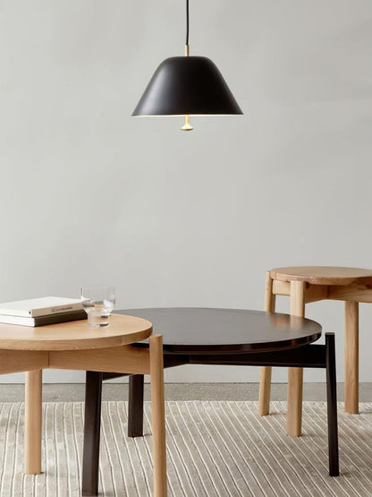 Minimalist Metal Pendant Light with Acrylic Diffuser