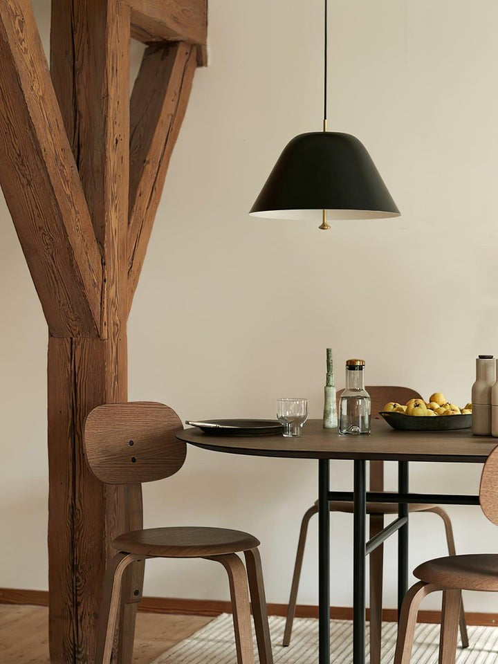 Minimalist Metal Pendant Light with Acrylic Diffuser