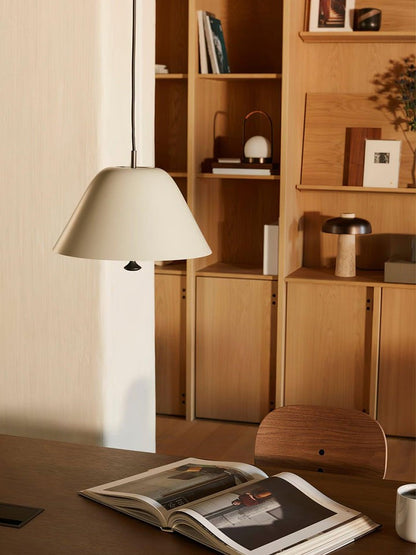 Minimalist Metal Pendant Light with Acrylic Diffuser