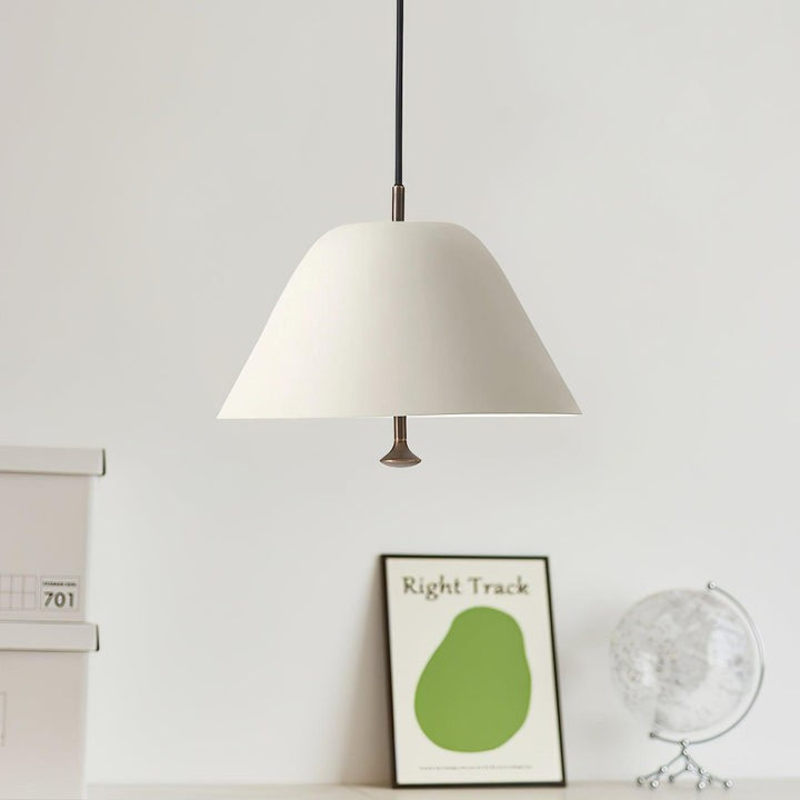 Minimalist Metal Pendant Light with Acrylic Diffuser