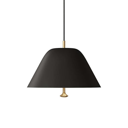 Minimalist Metal Pendant Light with Acrylic Diffuser