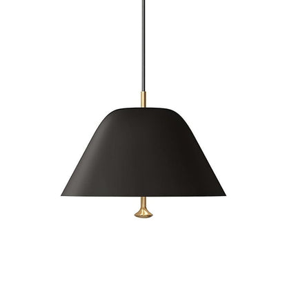 Minimalist Metal Pendant Light with Acrylic Diffuser