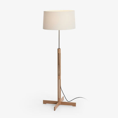 Minimalist Nordic Wood Frame Floor Lamp