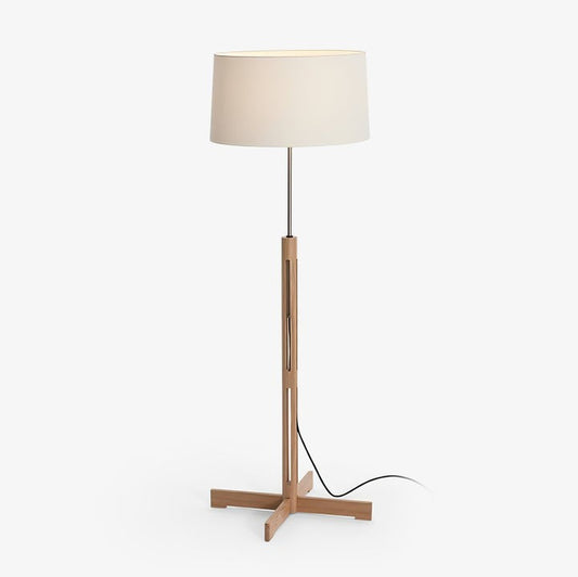 Minimalist Nordic Wood Frame Floor Lamp