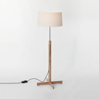 Minimalist Nordic Wood Frame Floor Lamp