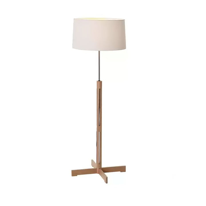 Minimalist Nordic Wood Frame Floor Lamp