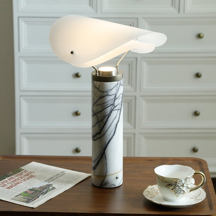 Minimalist Stone LED Table Lamp