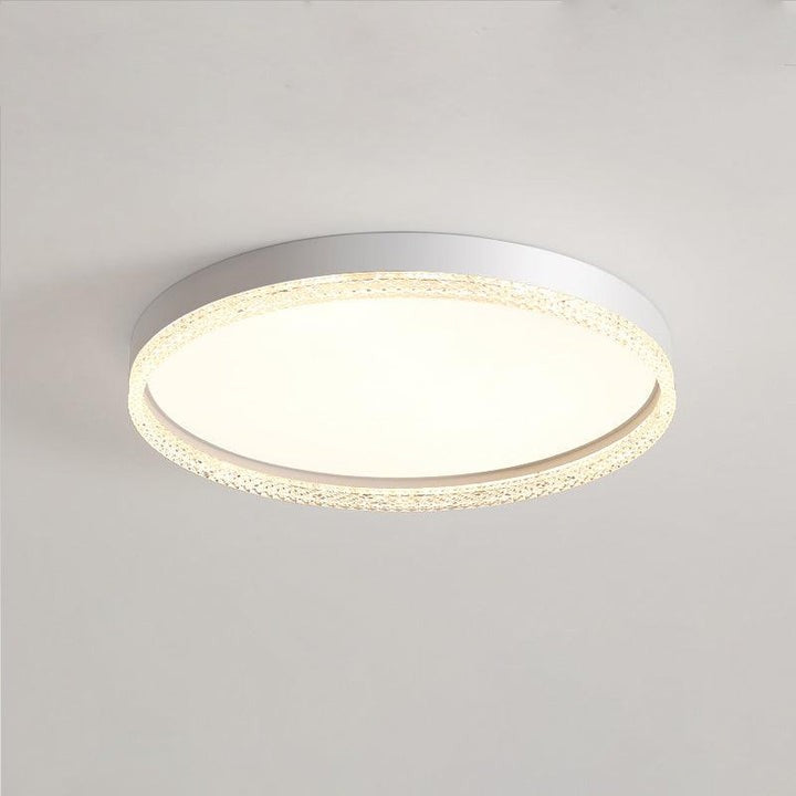 Modern Acrylic Edge LED Flush Ceiling Light