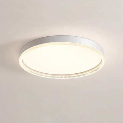 Modern Acrylic Edge LED Flush Ceiling Light