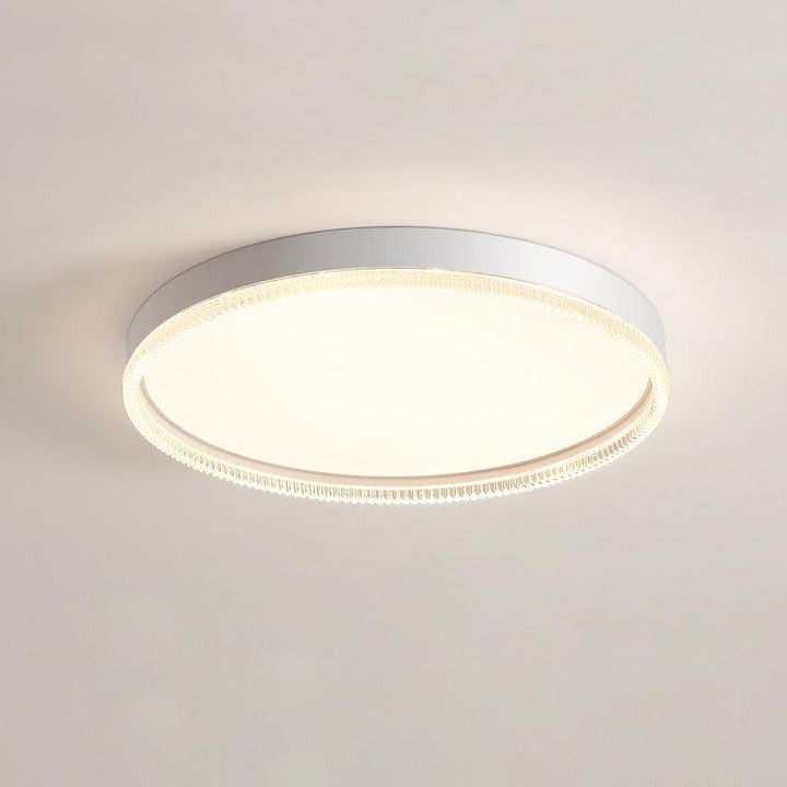 Modern Acrylic Edge LED Flush Ceiling Light