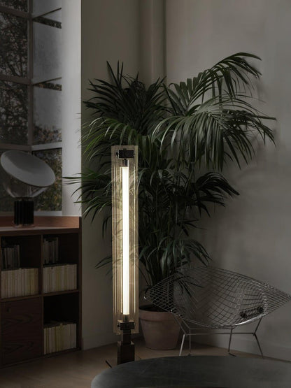 Modern Chrome Stainless Steel LED Floor Lamp