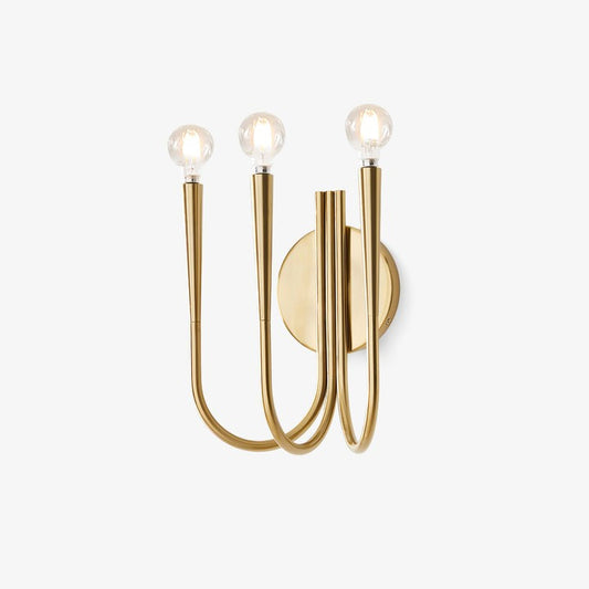 Modern Curved Arm LED Wall Sconce