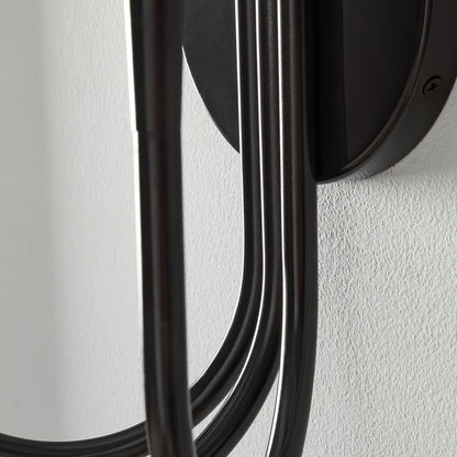 Modern Curved Arm LED Wall Sconce