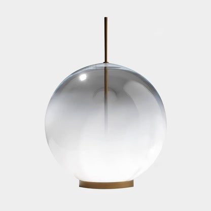 Modern Glass Table Lamp with Integrated LED