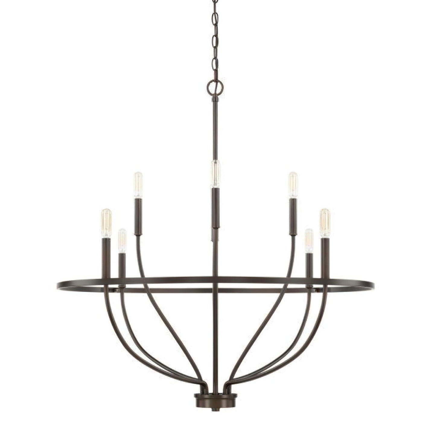 Modern Gold Multi-Light Chandelier – 8 & 12-Light Options