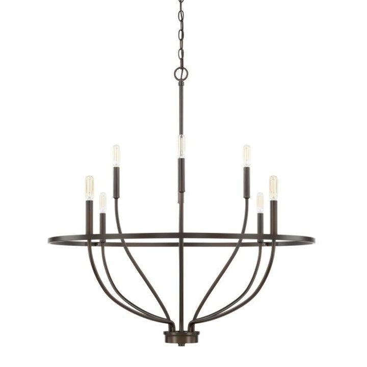 Modern Gold Multi-Light Chandelier – 8 & 12-Light Options