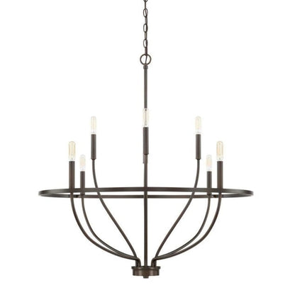 Modern Gold Multi-Light Chandelier – 8 & 12-Light Options