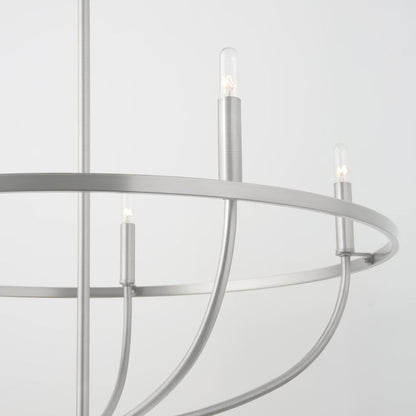 Modern Gold Multi-Light Chandelier – 8 & 12-Light Options