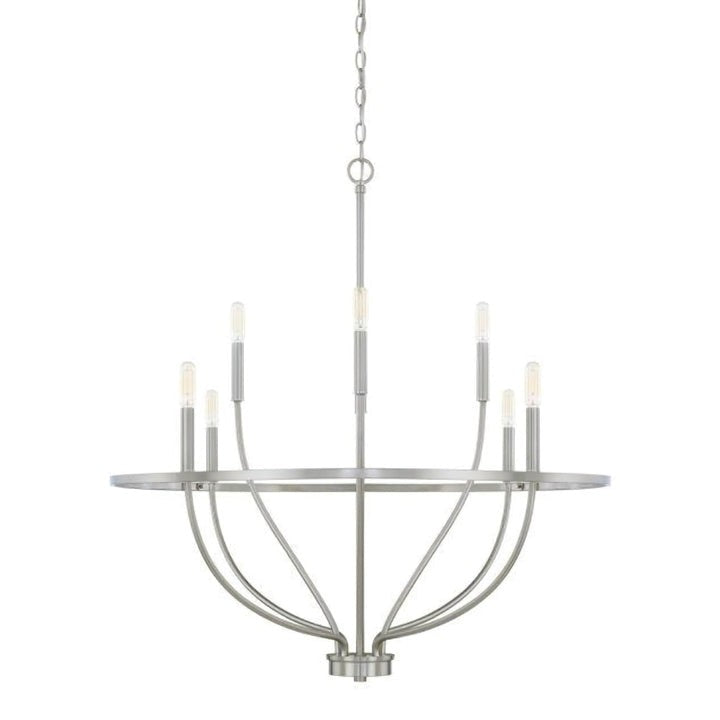 Modern Gold Multi-Light Chandelier – 8 & 12-Light Options