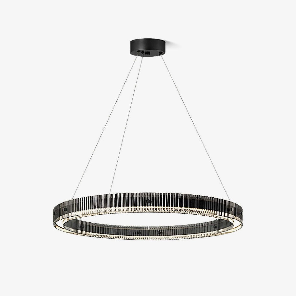 Modern LED Halo Ring Chandelier