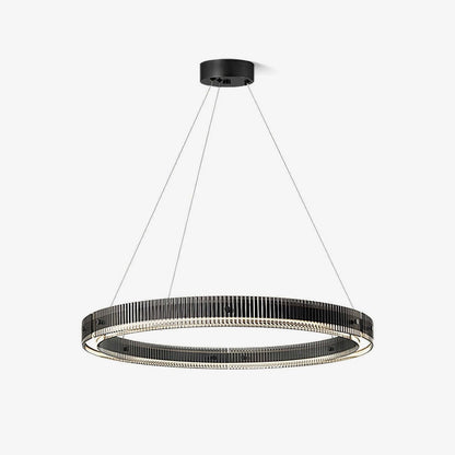 Modern LED Halo Ring Chandelier