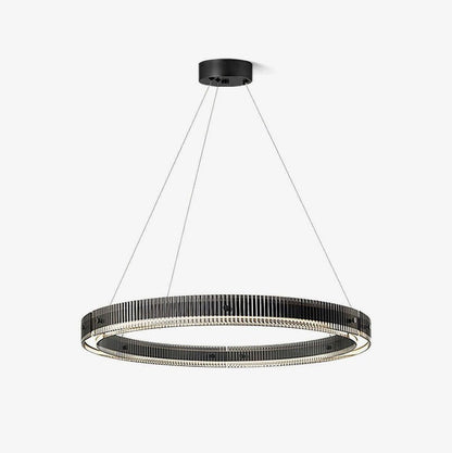 Modern LED Halo Ring Chandelier