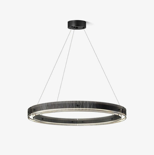 Modern LED Halo Ring Chandelier