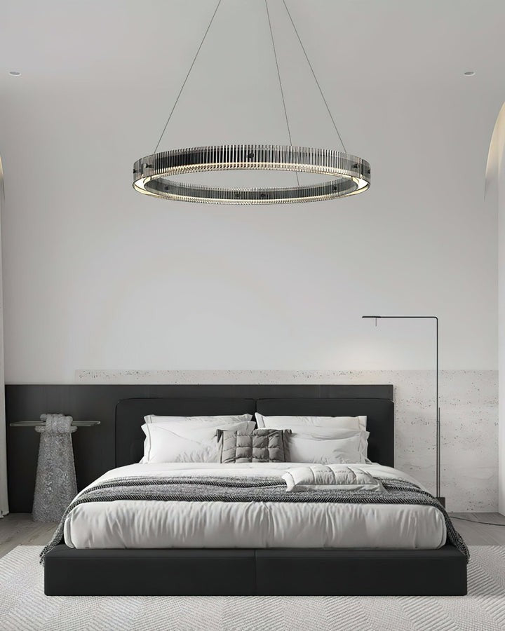 Modern LED Halo Ring Chandelier