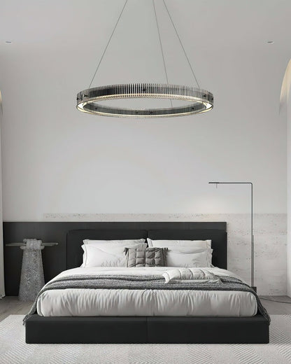 Modern LED Halo Ring Chandelier