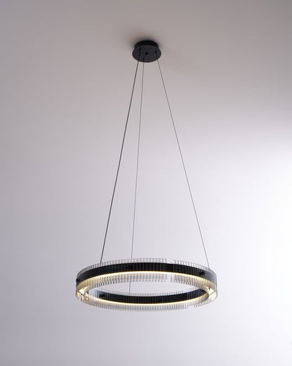 Modern LED Halo Ring Chandelier