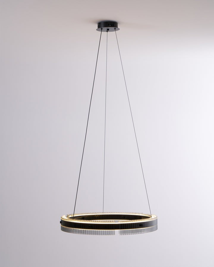 Modern LED Halo Ring Chandelier