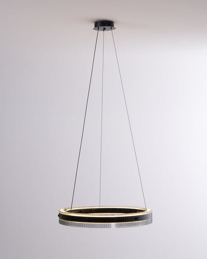 Modern LED Halo Ring Chandelier