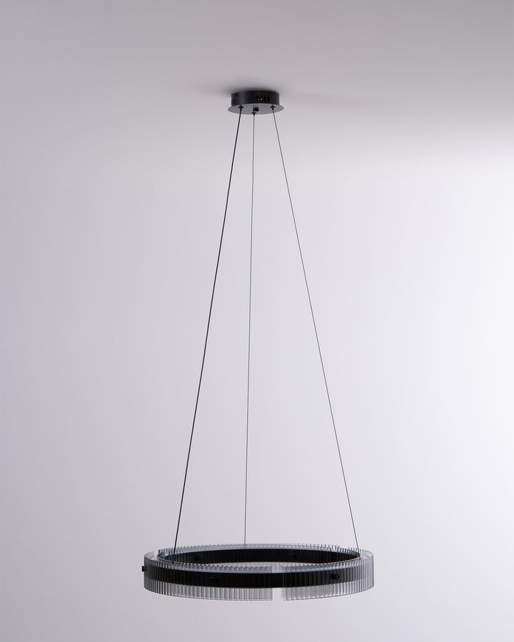 Modern LED Halo Ring Chandelier