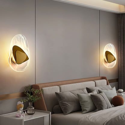 Modern LED Wall Sconce – 8W Black & Copper Finish