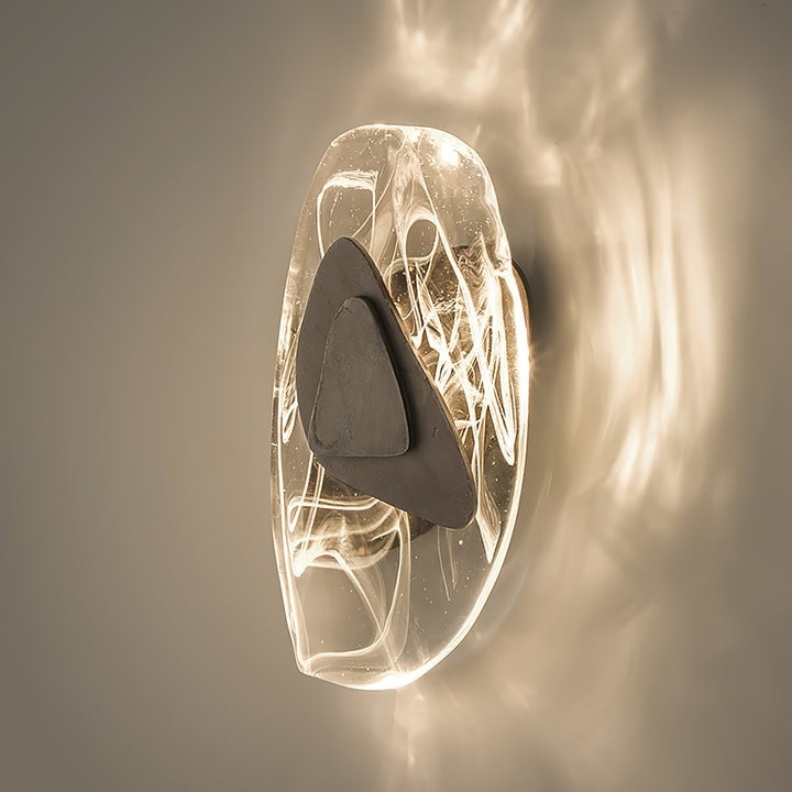 Modern LED Wall Sconce – 8W Black & Copper Finish