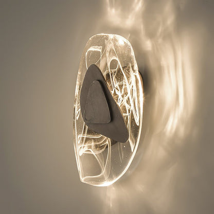 Modern LED Wall Sconce – 8W Black & Copper Finish
