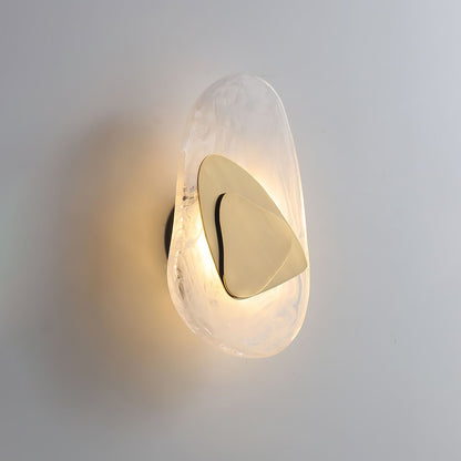 Modern LED Wall Sconce – 8W Black & Copper Finish