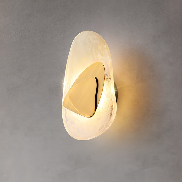 Modern LED Wall Sconce – 8W Black & Copper Finish