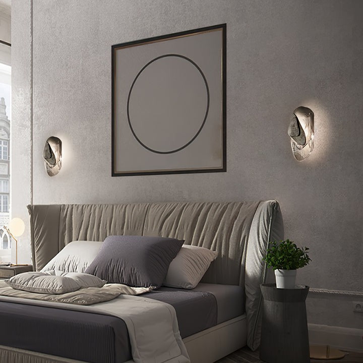Modern LED Wall Sconce – 8W Black & Copper Finish